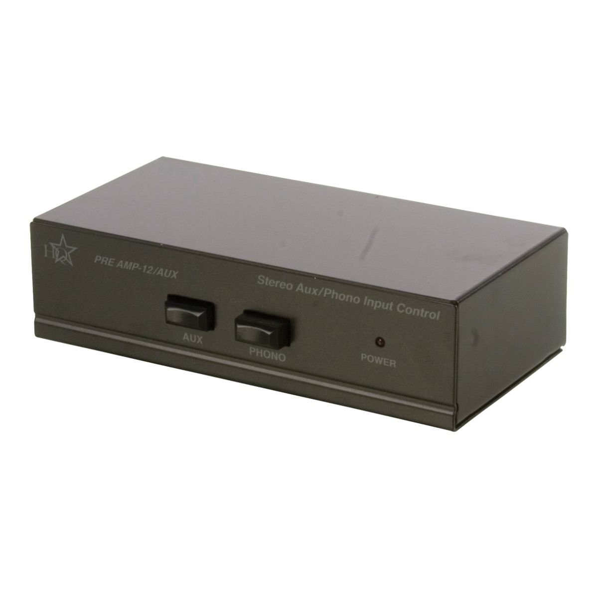 HQ PRE AMP-12/AUX Pre-amplificateur stéréo avec entrée Aux commutables