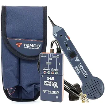 TEMPO Station Master Pro Irrigation System Tester | Activate Solenoids, Chatter Solenoids, Send Tone, Locate Valve Boxes (Pro Grade Model) (24BK)