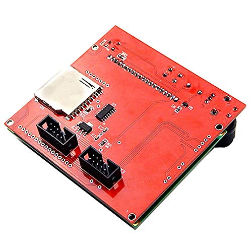 Lysee 3D Printer Parts & Accessories - LCD 12864 Smart Display Controller Adapter for 3D RAMPS 1.4 Prusa Mendel UY8 - (Color: Green)