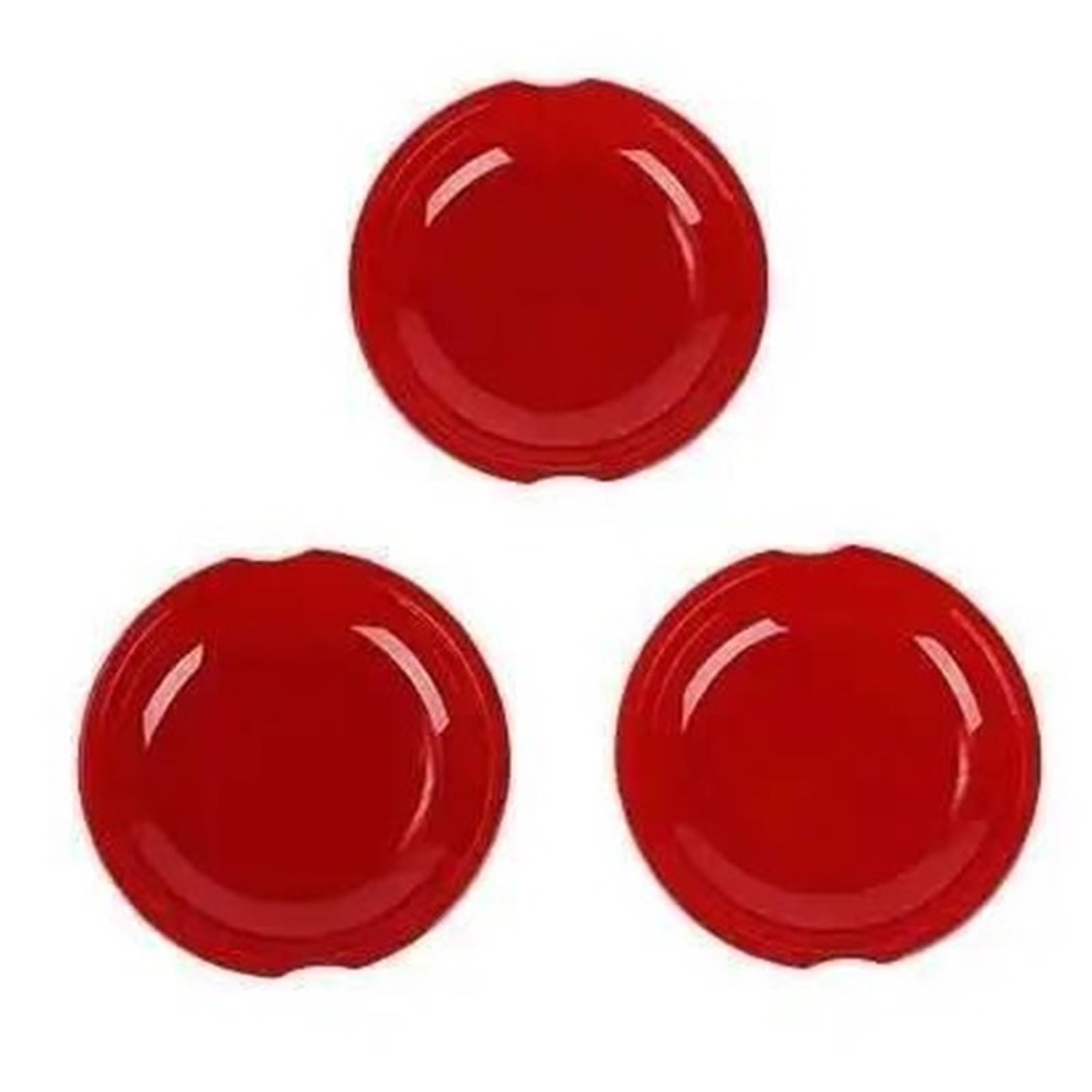 BQWYEDPL Car Door Handle Bowl Decoration Cover Fit for Jeep Fit for Wrangler JK 2007-2017 Car Door Latch Handle(Red for 2 Door)