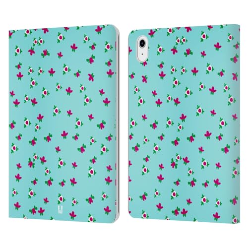 Carcasa Floral Arte de Uñas de cuero sintético premium para Apple iPad Air 2020