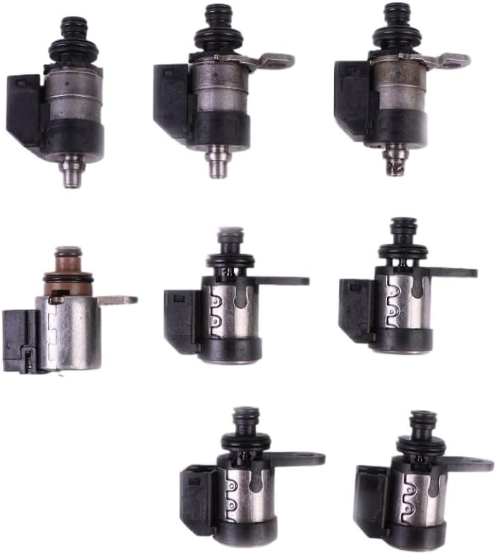 8 PCS 5EAT 5 Speed Automatic Transmission Solenoid Kit Replacement For 31705 AA430 31705AA430 Compatible With