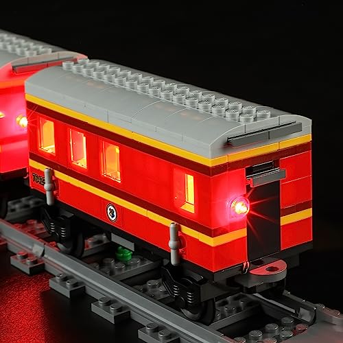 Image of BRIKSMAX LED Light for Lego Hogwarts Express & Hogsmeade Train Station - Compatible with Lego Harry Potter Building Blocks Model 76423 - 1 Count