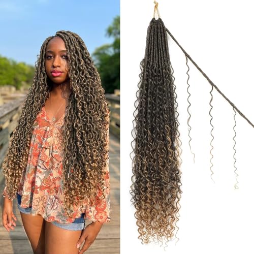 Boho Goddess Locs Crochet Hair for Black Women - 9