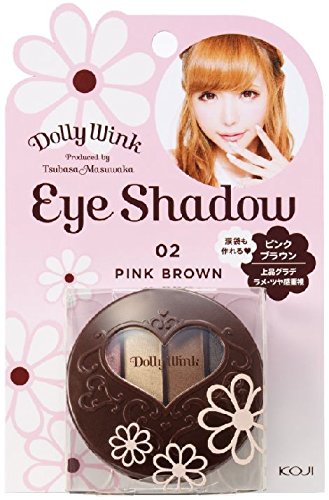 Amazon.co.jp: ドーリーウインク アイシャドウ202 PKブラウン