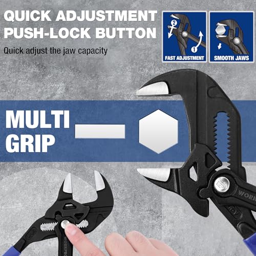 WORKPRO 7-Inch Adjustable Pliers