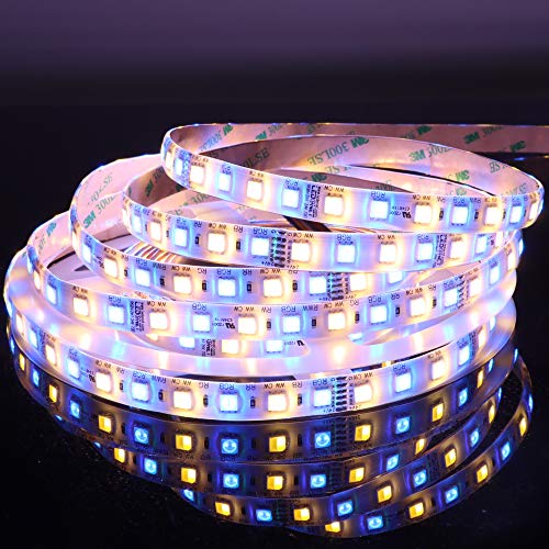 Tira LED RGBCCT Flexible 5 metros 360 LEDs IP65 miniatura 1