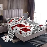 Set Biancheria Letto Bohemien A Righe Esotiche – 100% Cotone Spazzolato, Morbido E Reversibile, Per Letto Matrimoniale (228x228 Cm) - 3
