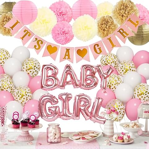 Gender Reveal Baby Shower Balloon Set Cover