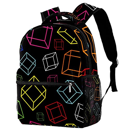 Sac à dos pour ordinateur portable grande capacité motif fleurs et papillons