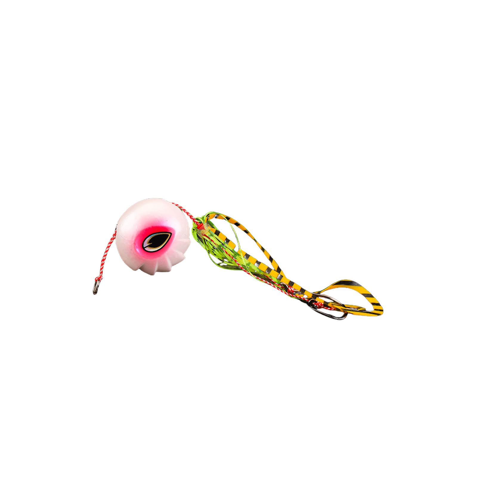 Tmboryuu Artificial Jigging Fishing Lure Baits Jigs Head with Barbed Hook 40g 60g 80g 100g Sliding Kabura Jigs for Saltwater Fishing Glow Baits Metal