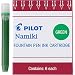 Pilot Namiki IC50 Fountain Pen Ink Cartridge, Green, 6 Cartridges per Pack (69003)