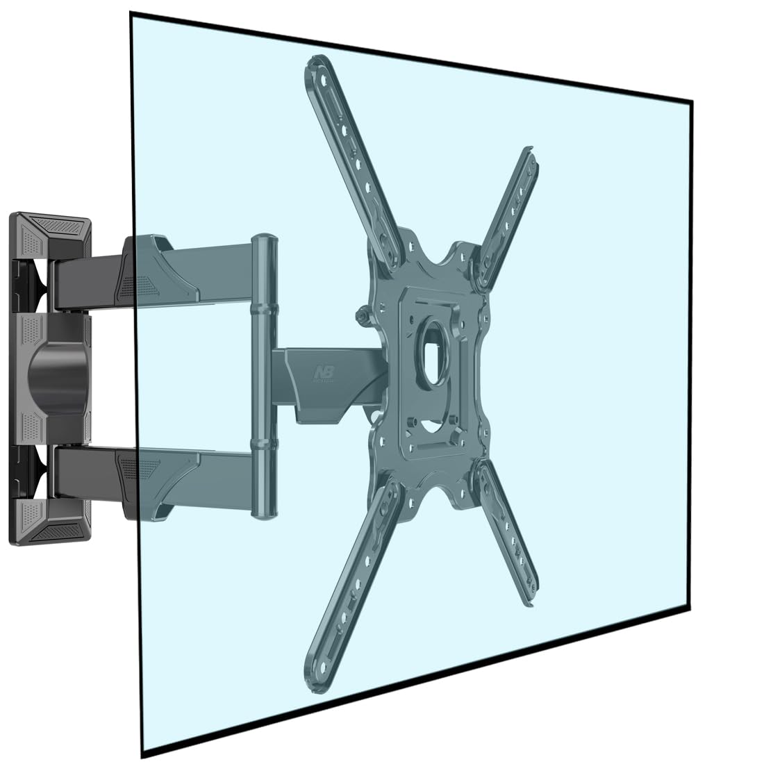 NB P4 - El soporte giratorio para pantallas y televisores de LCD, LED, Plasma 81-140 cm (32" - 55") y hasta 31.8 kg, ISO TUV GS