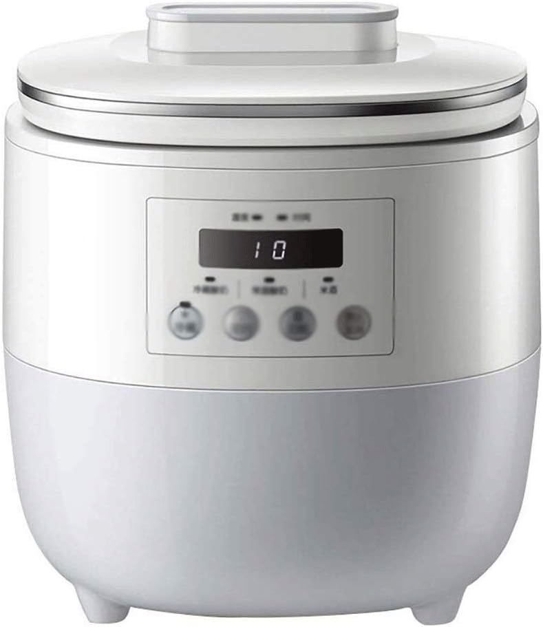 Yogurt Machine | BPA-free Storage Containers and Lids | Ideal for Organic, Sweetened, Sugar-free or Sugar-free Foods for Babies, Children, Parfait