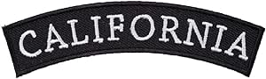 Amazon.com: PatchStop State of California Top Rocker Patches for ...