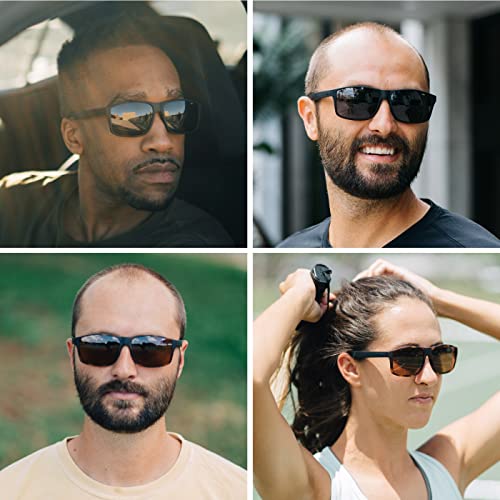 Distil Union Capers MagLock Polarized Square Sunglasses | Lightweight, Flexible and Secure4