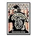 Póster De Sons of Anarchy Pegatinas De Pared De Película Impresiones De Papel De Colores Vivos con Revestimiento Blanco Imagen Clara Decoración del Hogar A158 50X60Cm (Sin Marco)