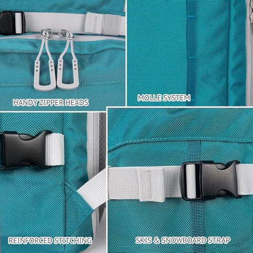 Image of Unigear Ski Boot Bag Backpack for Helmet 50L /70L, Goggles, Gloves, Skis, Snowboard & Accessories