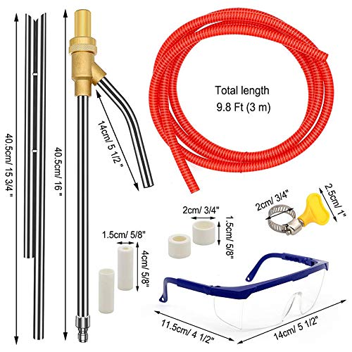 Kit di sabbiatura per idropulitrice 5000 PSI attacco rapido 1/4 pollice