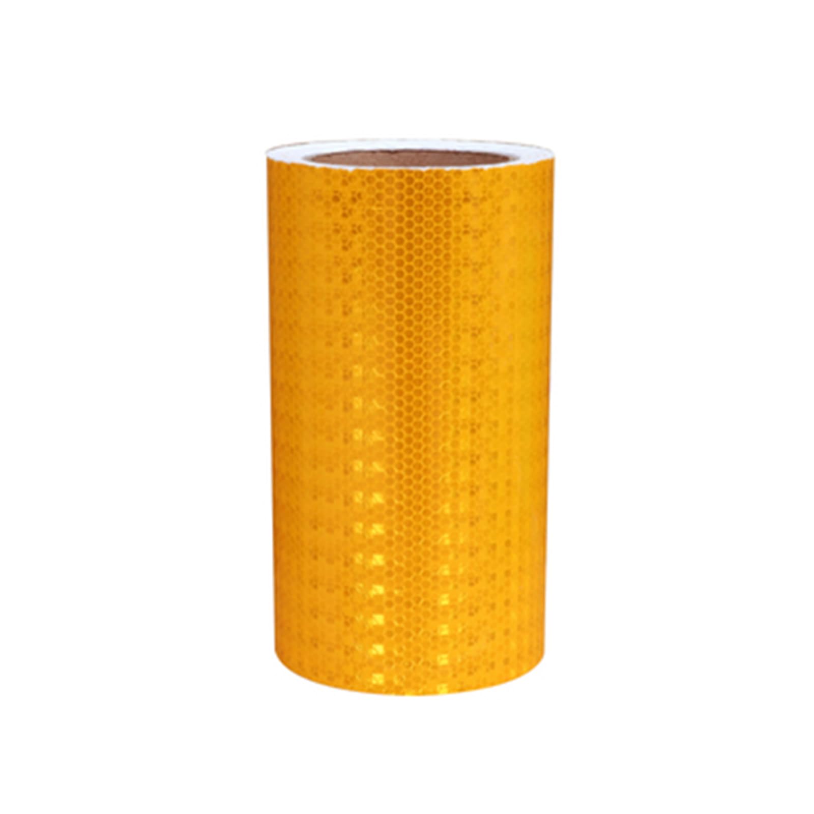 Reflektierendes Band Reflektierendes Klebeband, reflektierender Auffälligkeits-Nachtsicherheitsaufkleber for Fahrzeuge, Fahrräder, Kleidung, Helme, Briefkästen, 20 cm breit,(Orange Yellow,10m)