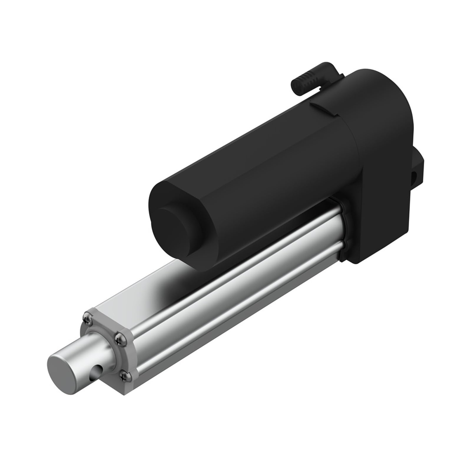 Actuador lineal eléctrico resistente al agua 2500N carrera 200 mm tipo M1 de 12V