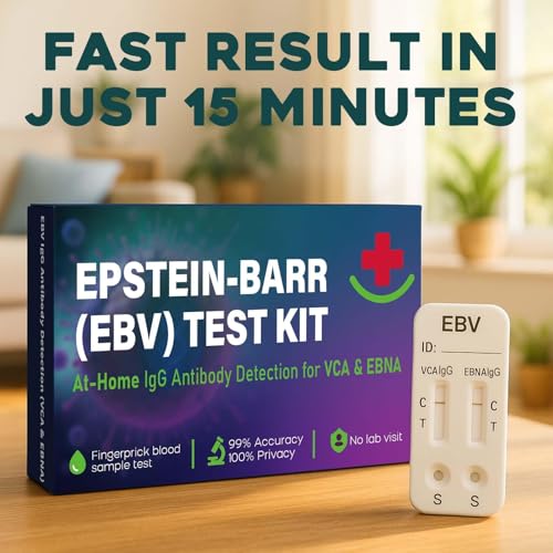 image for Generic Epstein Barr (EBV) at-Home Test Kit | Detects IgG Response to 