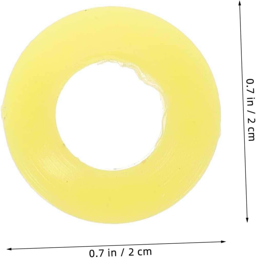 Alipis 100pcs Car Shock Absorption Rings Multifunctional Damping Buffer Cushion Washer for Automotive Suspension Easy Install Fit Reduces Vibration and Enhances Driving Stability