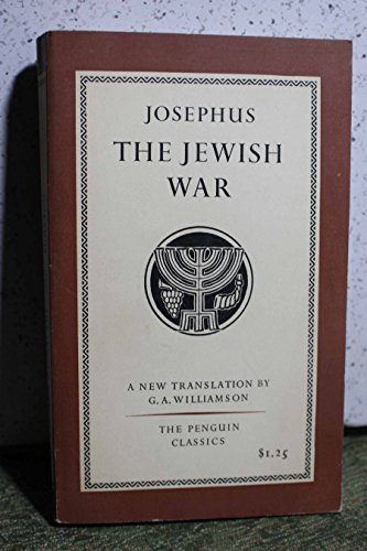 The Jewish War. Trans., with an introd., by G. ... B003WMJYBE Book Cover