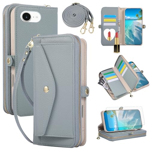 Coque iPhone SE 4 porte-cartes et miroir à rabat pour vos sorties