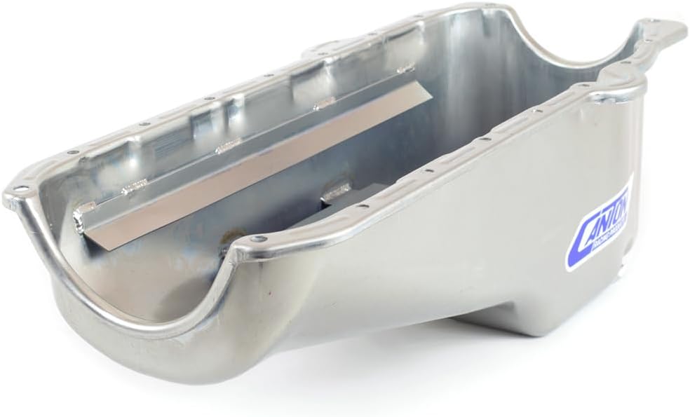 Canton Racing Products 15-010 Oil Pan (Small Block Chevy Stock Appearing Crate Engine Pan)