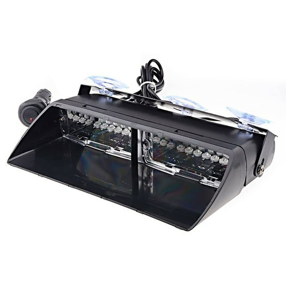 16LED Luces De Policía Luz Estroboscópica LED 16W Lámparas De Señalización De Emergencia Intermitente