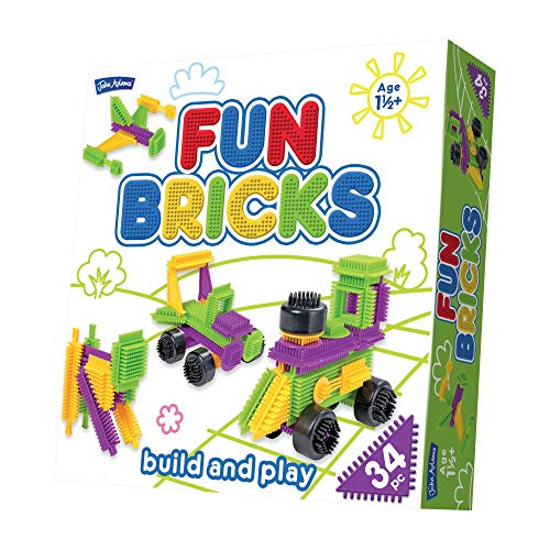John Adams, Fun Bricks 34 Piece Set: Build and