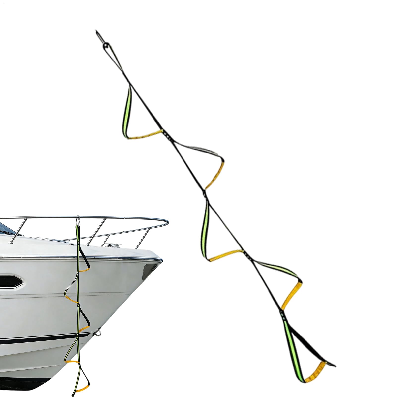 Échelle de bateau amovible antidérapante pour kayak et embarcations de pêche légères