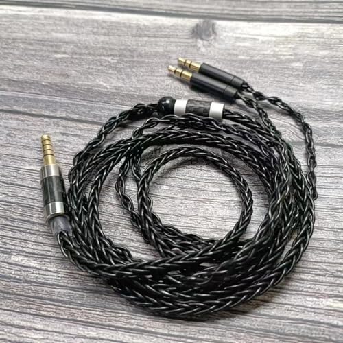 Câble casque 3,5 mm vers double 3,5 mm mâle résistant D7100