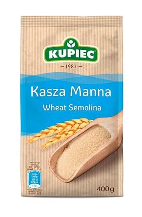 Kupiec Kasza Manna Wheat Semolina 400g Bag