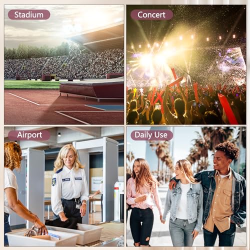 Image of Blvornl Clear Crossbody Bag with Adjustable Shoulder Strap, Stadium Approved PVC Purse Bag, Messenger Bag