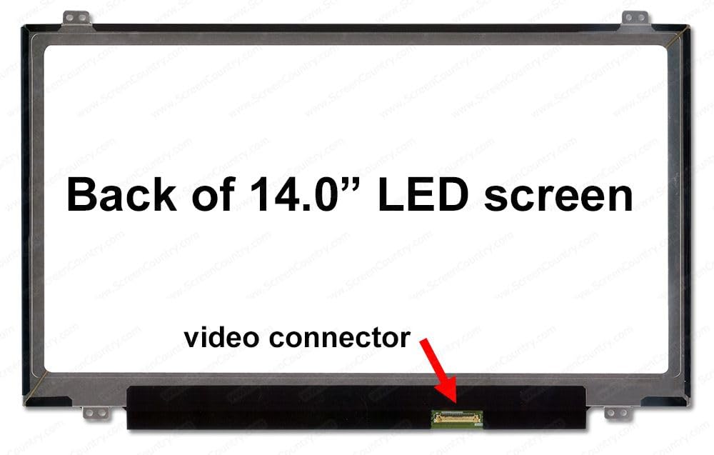 Pantalla de repuesto para portátil de 14 pulgadas IPS FHD (1080P) LED LCD compatible con Lenovo THINKPAD T480 20L5 Series, compatible con B140HAN04.2, B140HAN01.1