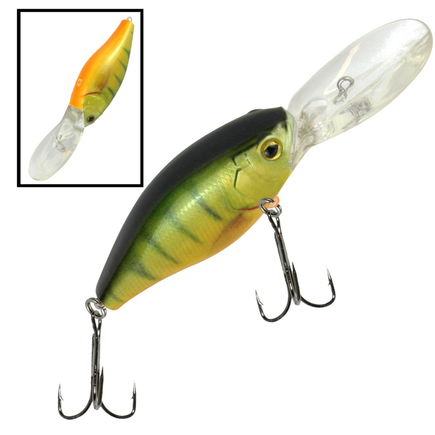 4 Seika Pro Wobbler Kobe 7cm 19g - Kunstköder Set zum Spinnfischen, Köder für Hecht & Barsch, Crankbait, Barschwobbler, Hechtwobbler