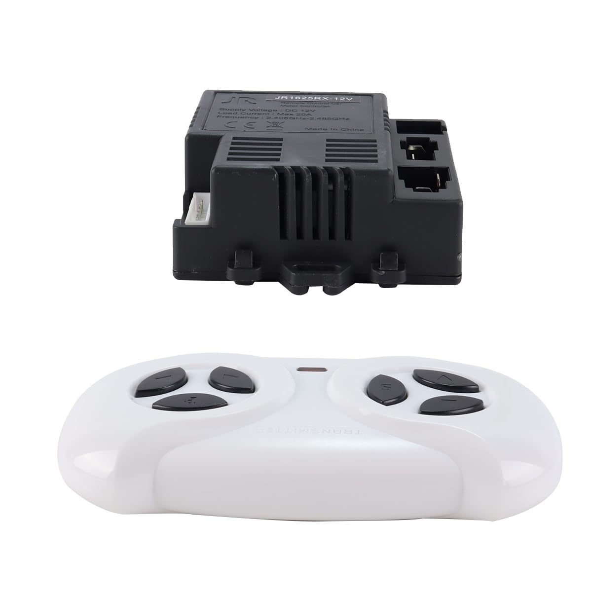 Transmisor y receptor para coche eléctrico JR1625RX-12V, caja de control, 2,4 G (control remoto y receptor)