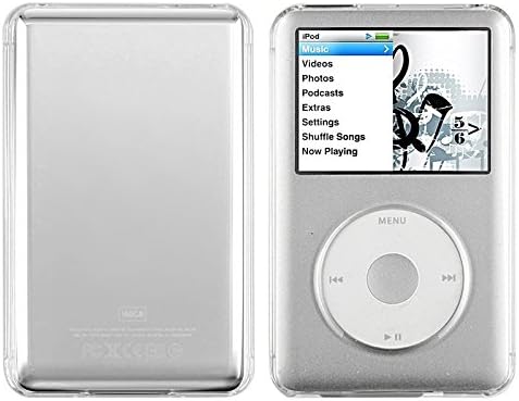 Theo&Cleo Clear Hard Case Cover For Ipod Classic 80GB/120GB/160GB