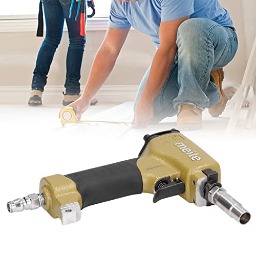 Pneumatische ReißZweckenpistole Air Power Ziernagler Trim Finish Pin Gun Tool 4-7kgf/Cm³ Zum Befestigen von Stoff- und LederbezüGen 0960