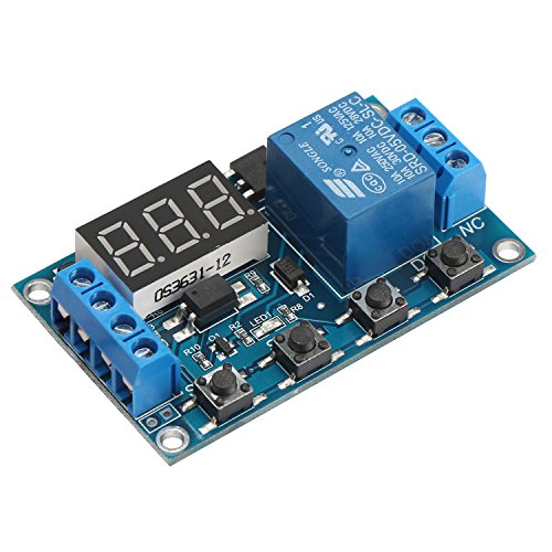 Image of Robocraze DC 6V To 30V One Way Relay Module Delay Power Off Disconnection Trigger Delay Cycle Timing Circuit Switch