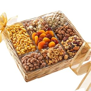 Broadway Basketeers Collection Dried Fruit Gift Tray – A Healthy Gift Idea