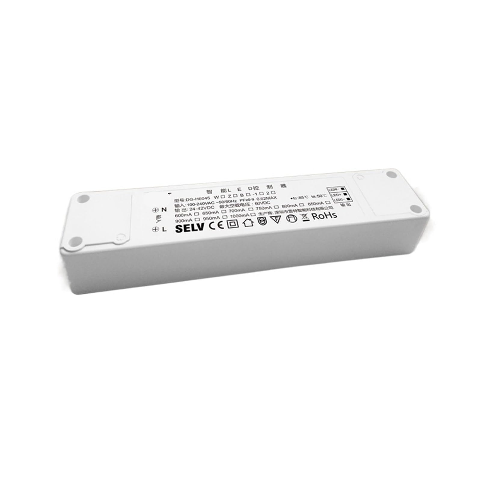 Alimentation intelligente 40W pour gradation et réglage des couleurs du salon moderne