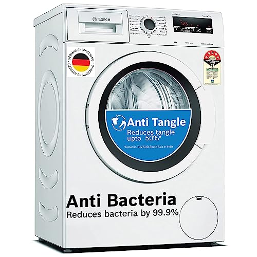 Bosch 6 kg 5 Star Inverter Fully Automatic Front Loading Washing Machine with In – built Heater (WLJ2016WIN, White )