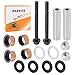 Spindle Bushings King Pin Tubes Bolt Claw Copper Sleeves Kit For EZGO Golf Cart RXV TXT/PDS 70648-G01 70749-G01 70745-G01 00407-G6