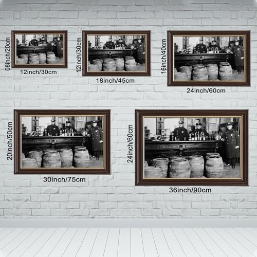 Impression sur toile Interdiction Speakeasy pour déco bureau 40x61cm
