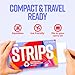 STRIPS Laundry Detergent Sheets Unscented Travel Pack (3ct, 6 loads) Fragrance Free Eco Liquidless Soap, Travel-Friendly, Dissolves in Hot & Cold, Hypoallergenic, Tackles Tough Stains & Odors