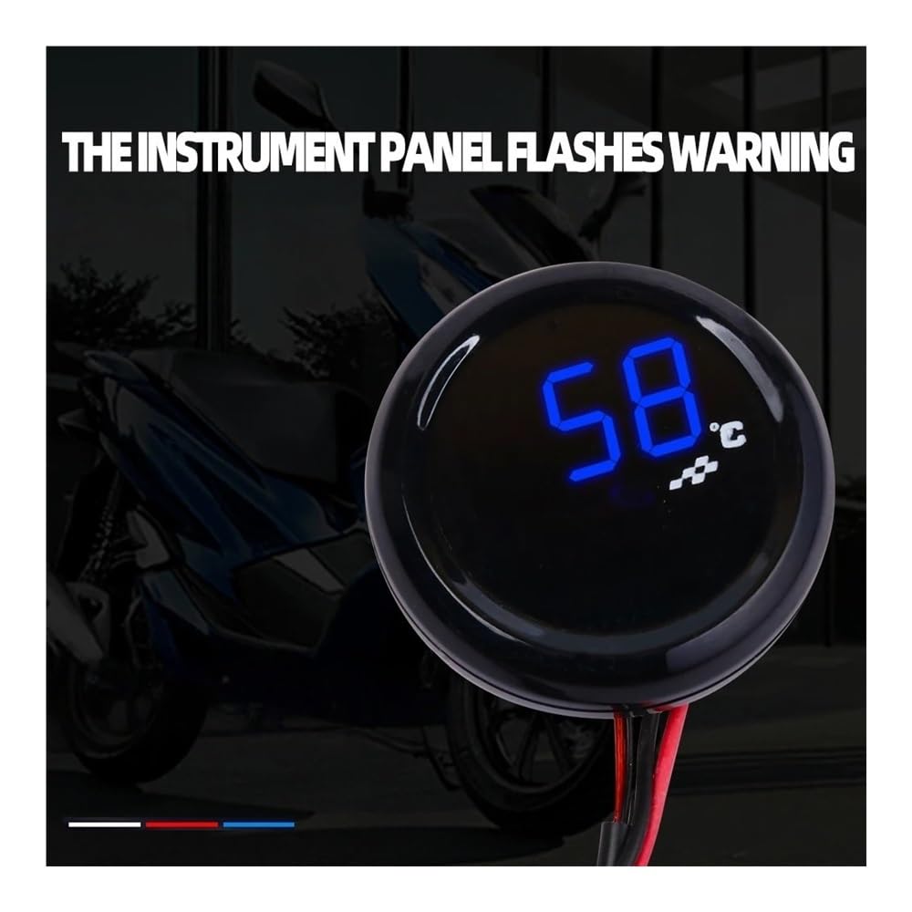 Display Velocità Moto Termometro Digitale Indicatore Di Temperatura Misuratore Dell'acqua Per XMAX250 XMAX 250 300 400 NMAX 155 CB500X PCX 125 150