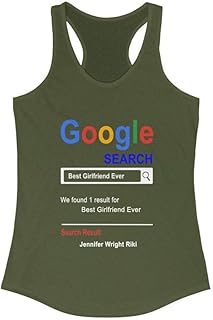 Camiseta regata personalizada para namorada - Camiseta regata para namorada - Namorada Aniversário Namorado Aniversário Namorado, Verde, XXG